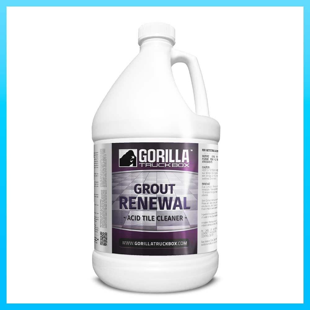 Gorilla Grout Renewal Acid Tile Cleaner, Gallon